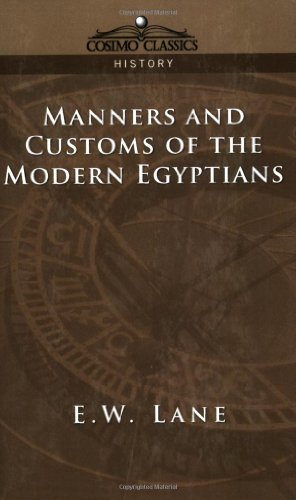 Cover for E W Lane · Manners and Customs of the Modern Egyptians (Pocketbok) (2005)