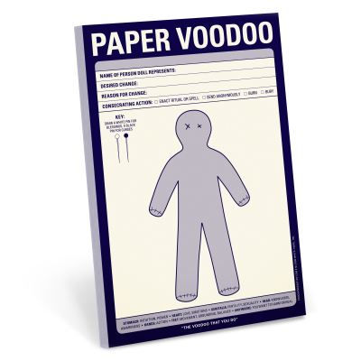 Cover for Knock Knock · Knock Knock Pad: Paper Voodoo (Print) (2008)