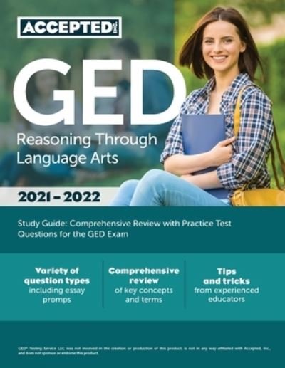 Cover for Inc Accepted · GED Reasoning Through Language Arts Study Guide (Pocketbok) (2020)