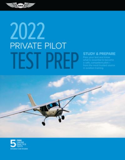 Cover for Asa Test Prep Board · Private Pilot Test Prep 2022 (Paperback Book) (2022)