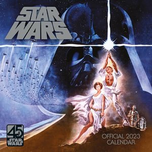 Star Wars Classic 2023 Calendar Standard Square - Pyramid - Merchandise - PYRAMID - 9781847579614 - June 27, 2022