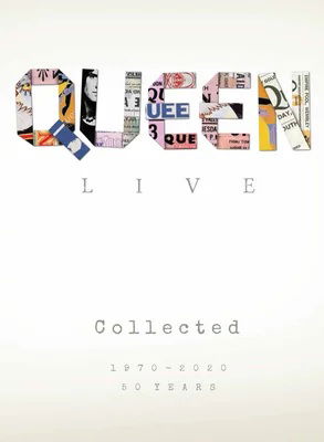 Cover for Queen · Queen Live Collected (Hardcover bog) [Revised edition] (2021)