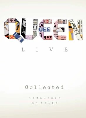 Cover for Queen · Queen Live Collected (Gebundenes Buch) [Revised edition] (2021)