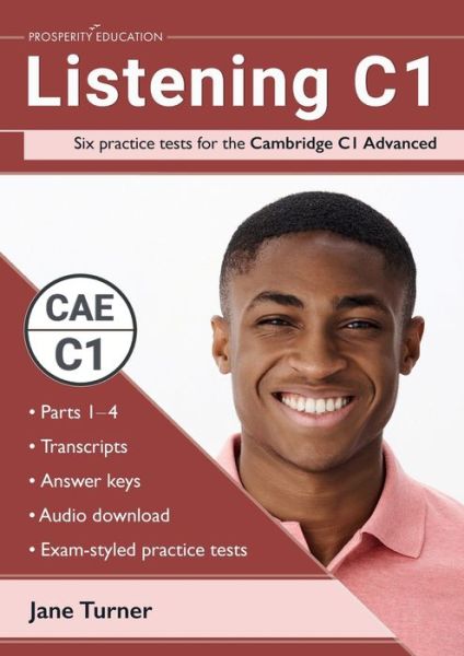 Cover for Jane Turner · Listening C1: Six practice tests for the Cambridge C1 Advanced: Answers and audio included (Paperback Book) (2022)