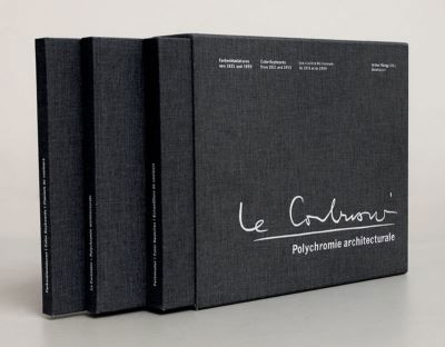 Cover for Polychromie architecturale: Le Corbusiers Farbenklaviaturen von 1931 und 1959 / Le Corbusier's Color Keyboards from 1931 and 1959 / Les claviers de couleurs de Le Corbusier de 1931 et de 1959 (Gebundenes Buch) [3rd, rev. edition] (2015)