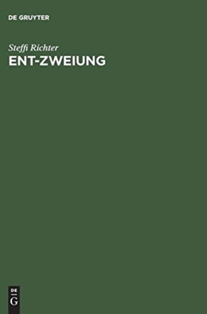 Cover for Steffi Richter · Ent-Zweiung (Book) (1995)