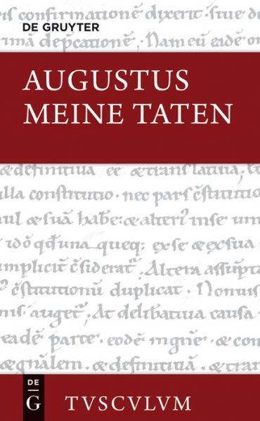 Cover for Augustus · Meine Taten / Res gestae divi (Book) (2015)