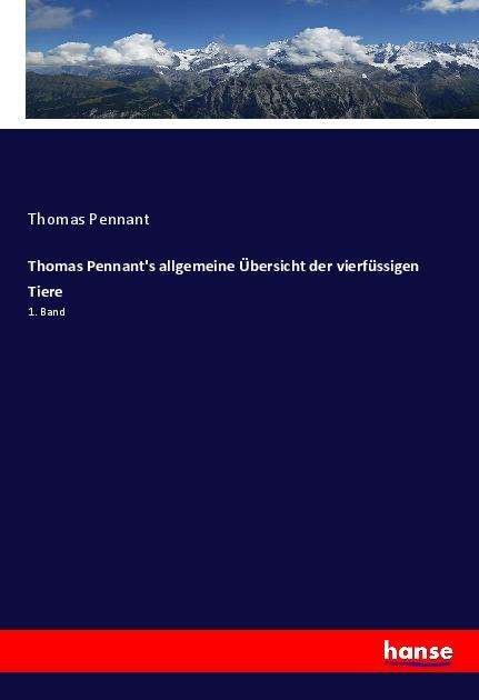 Cover for Pennant · Thomas Pennant's allgemeine Übe (Book)