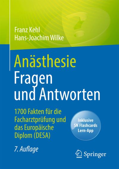 Cover for Kehl · Kehl:anÃ¤sthesie Fragen Und Antworten (Bok) (2021)