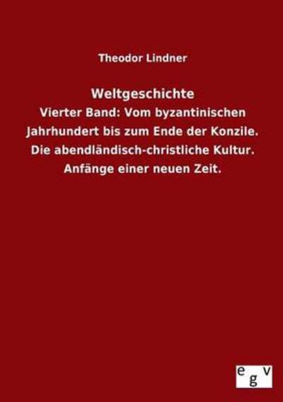 Cover for Theodor Lindner · Weltgeschichte (Paperback Book) [German edition] (2013)