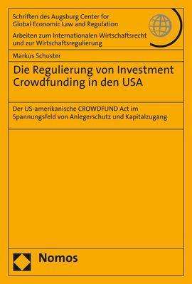 Cover for Schuster · Die Regulierung von Investment (Book) (2018)