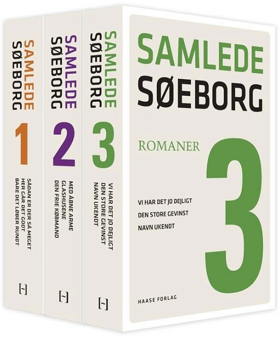 Cover for Finn Søeborg · Samlede Søeborg. Romaner 1-3 (Sewn Spine Book) [1st edition] (2021)