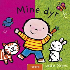 Cover for Liesbet Slegers · Mine dyr (Cardboard Book) [1.º edición] (2023)