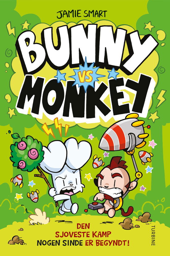 Cover for Jaimal Yogis · Bunny vs Monkey (Gebundenes Buch) [1. Ausgabe] (2024)