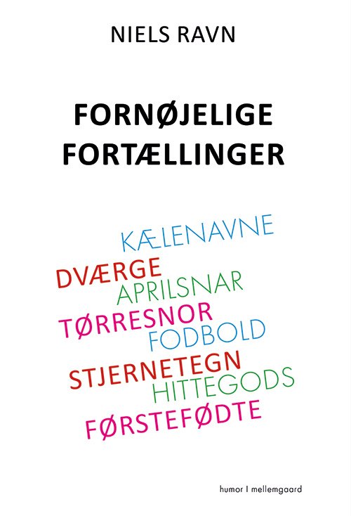 Cover for Niels Ravn · Fornøjelige fortællinger (Sewn Spine Book) [1th edição] (2020)