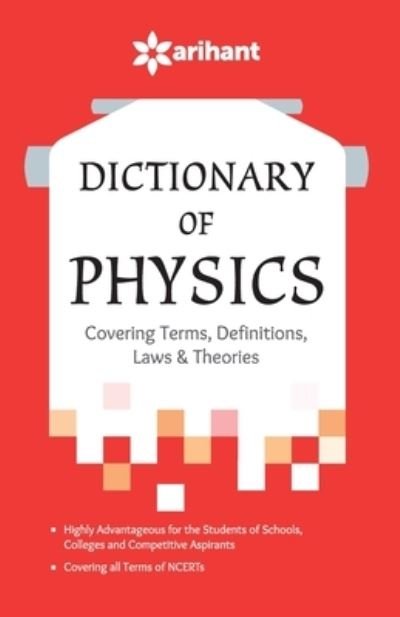 Cover for Nipendra Bhatnagar · Dictionary of Physics (Paperback Bog) (2015)
