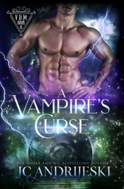 Cover for Jc Andrijeski · A Vampire's Curse: A Vampire, Fated Mates, Science Fiction Detective Novel - Vampire Detective Midnight (Paperback Book) (2022)