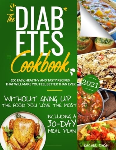 Cover for Rachel Dash · The Diabetes Cookbook (Paperback Book) (2020)