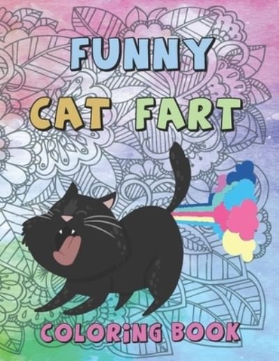 Cover for Grooms-Darko Publications · Funny Cat Fart Coloring Book (Pocketbok) (2020)