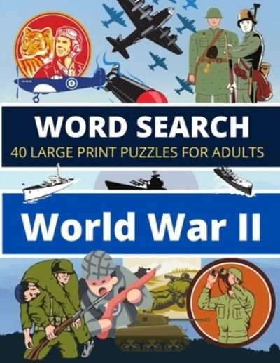 Cover for Riddle Me This Puzzle and Entertainment · Word Search World War II (Pocketbok) (2020)