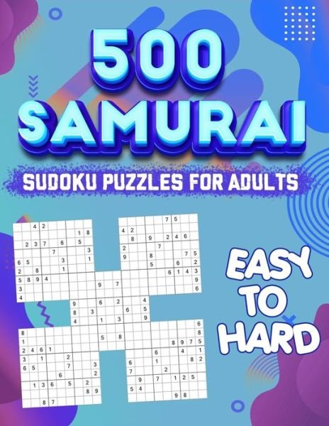 Cover for Elmsleigh Designs · Samurai Sudoku Puzzle Book for Adults (Paperback Bog) (2020)