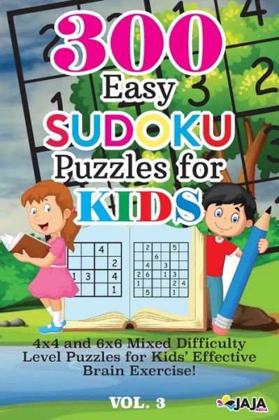Cover for Jaja Media · 300 Easy SUDOKU Puzzles For KIDS (Paperback Bog) (2021)
