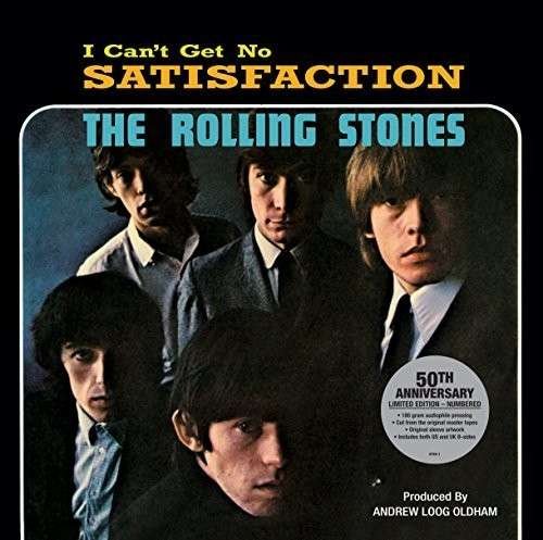 Cover for The Rolling Stones · I Can't Get No Satisfaction (50th Anniversary Limited Edition - Numbered) (LP) [Limited edition] (2016)