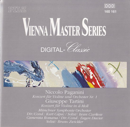 Cover for Orchestra Sinfonica Di Monaco / Czerkow I. / Capec Kurt / Camerata Romana / Zwickler B. / Duvier Eug · Concerto Per Violino E Orchestra No. 1 in Re Maggiore / Concerto Per Violino in (CD) (1994)