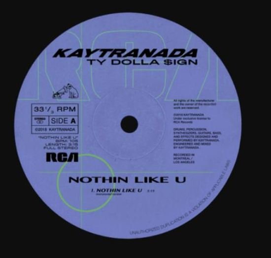 Cover for Kaytranada · Nothin Like U / Chances (LP) (2019)