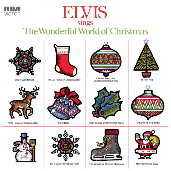 Elvis Sings The Wonderful World Of Christmas - Elvis Presley - Musik - RCA RECORDS LABEL - 0196588102615 - 6 oktober 2023