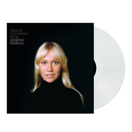 Cover for Agnetha Fältskog · Singlar och andra sidor (LP) [Transparent Clear Vinyl edition] (2024)