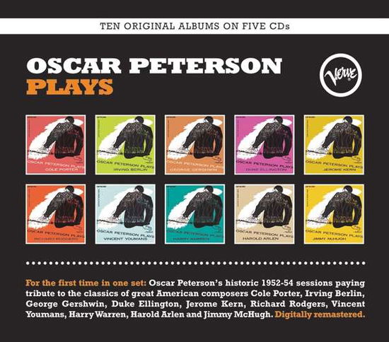 Cover for Oscar Peterson · Plays (CD) [Box set] (2018)