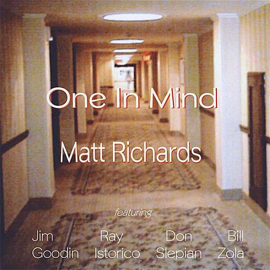 Cover for Matt Richards · One in Mind (CD) (2008)