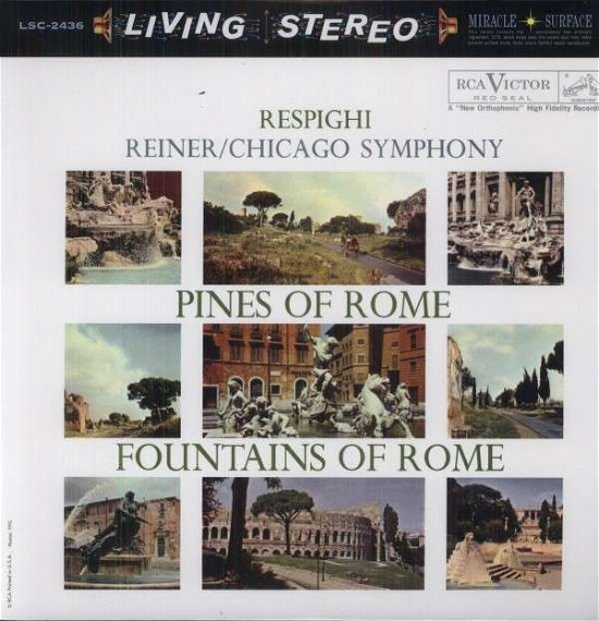 Cover for O. Respighi · Pines Of Rome / Fountains Of Rome (LP) (1990)