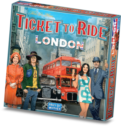 London (nordic) (dow720961) - Ticket To Ride - Fanituote -  - 0824968209615 - lauantai 1. kesäkuuta 2019
