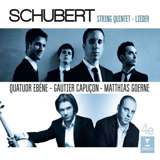 Schubert / Quintet / Lieder - Quatuor Ebene - Musique - ERATO - 0825646487615 - 8 avril 2016