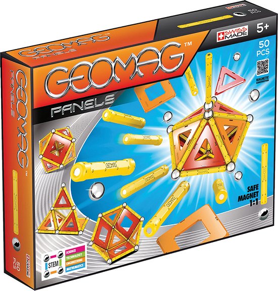 Geomag  Panels  50 pcs Toys - Unk - Produtos - Geomag - 0871772004615 - 7 de fevereiro de 2019