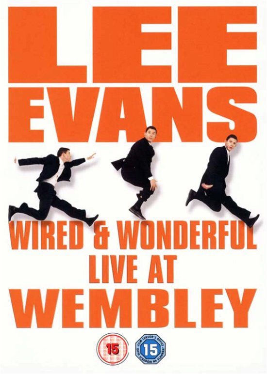 Cover for Lee Evans - Wired and Wonderfu · Lee Evans - Wired And Wonderful - Live At Wembley (DVD) (2002)