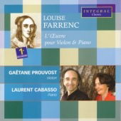 Cover for L. Farrenc · L'oeuvre Pour Violin &amp; Piano (CD) (2008)