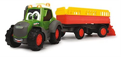 Abc Fendti Tractor Met Trailer En Dier - Abc - Produtos - Dickie Spielzeug - 4006333074615 - 1 de março de 2020