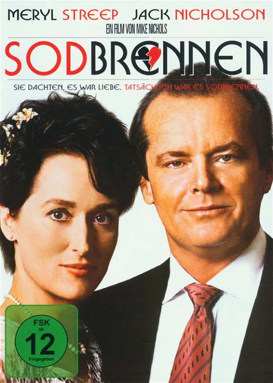 Cover for Jack Nicholson Meryl Streep · Sodbrennen (DVD) (2004)