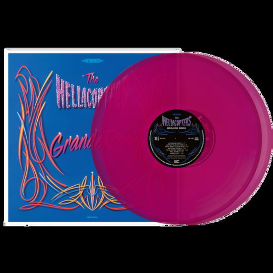 Cover for The Hellacopters · Grande Rock Revisited (LP) [Limited Transparent Purple Vinyl edition] (2024)