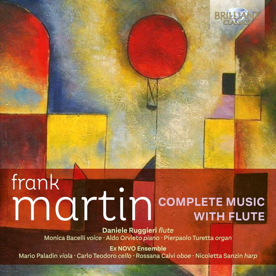 Cover for Daniele Ruggieri &amp; Ex Novo Ensemble · Frank Martin: Complete Music With Flute (CD) (2024)