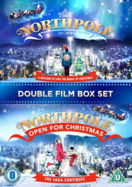 Cover for Northpole Double Film Box Set · Northpole / Northpole - Open For Christmas (DVD) (2017)