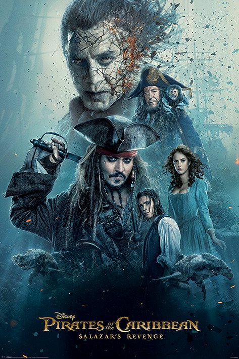 Cover for Pirates Of The Caribbean · Pirates Of The Caribbean - Burning (Poster Maxi 61x91,5 Cm) (MERCH)