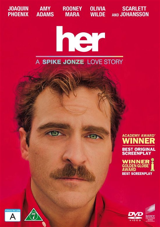 Cover for Spike Jonze · Her (DVD) (2014)