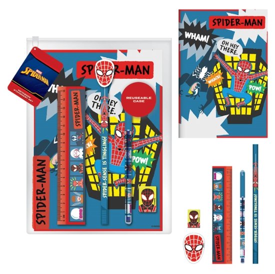 Spider-Man (Sketch) Exercise Book Stationery Set - Marvel: Spider - Bøger - PYRAMID INTERNATIONAL - 5051265738615 - 6. juni 2023