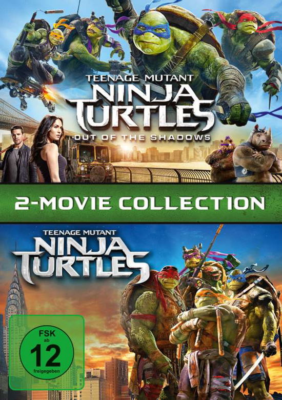 Cover for Will Arnett,megan Fox,william Fichtner · Teenage Mutant Ninja Turtles &amp; Teenage Mutant... (DVD) (2018)