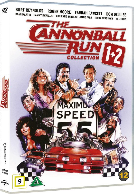 The Cannonball Run Collection (Ud at køre med de skøre) -  - Film -  - 5053083196615 - 26. september 2019
