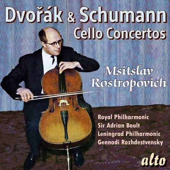 Cover for Rostropovich / Boult / R.P.O./ Rozhdestvensky / Leningrad P.O. · Cello Concertos Alto Klassisk (CD) (2014)